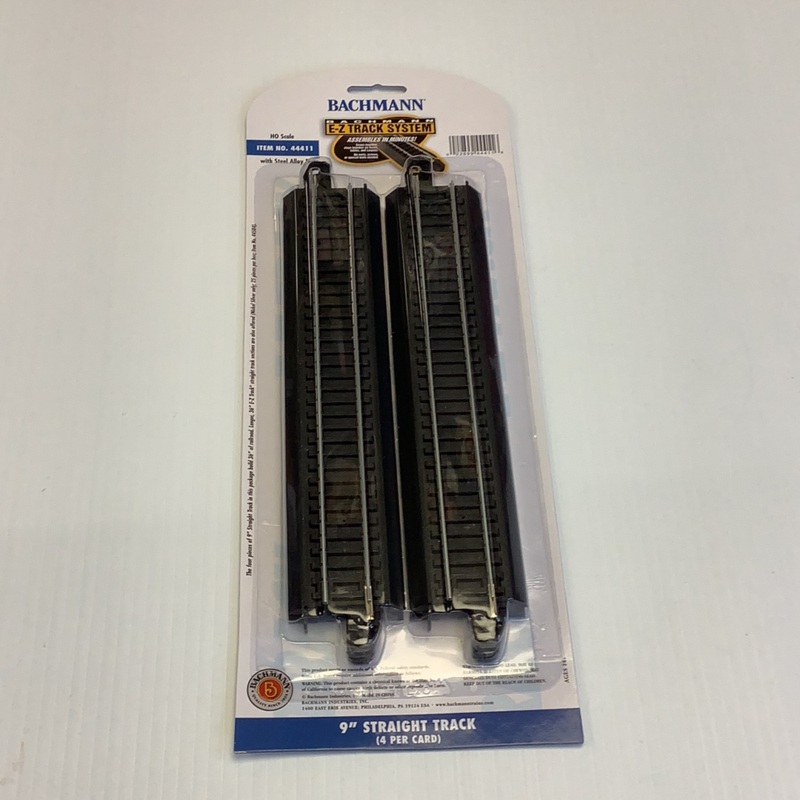 HO Steel EZ 9 Straight (4) | BAC44411 | Bachmann