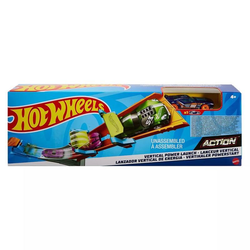 Hot Wheels Action Power Slam Launcher and Vehicle Set | HFY69 | Mattel
