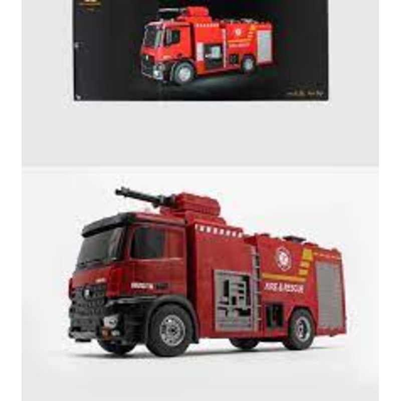 Huina RC Fire Truck W/Pump | HUN11562 | IMEX