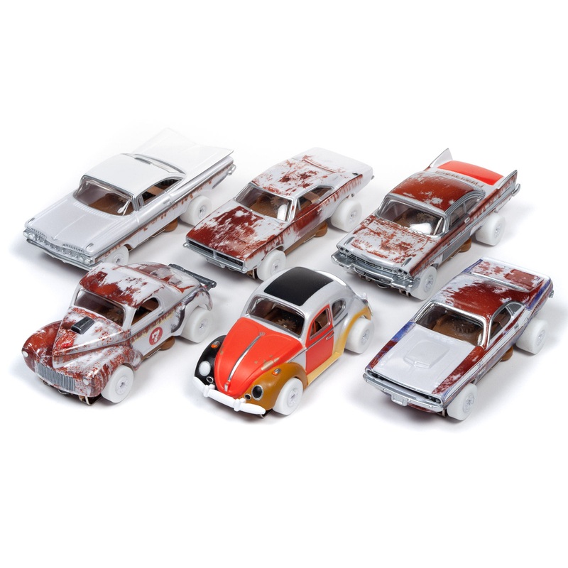 iWheels WHITE Barn Finds - Thunderjet - Release 26 | SC345 |  6 Cars