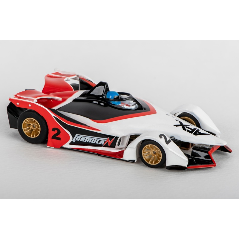 Formula N Blk/Red/White Mega G+ | 22015 | AFX/Racemasters