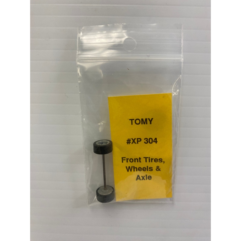 Front Tires, Wheels & Axle | XP 304 | Tomy
