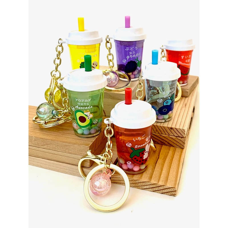 Fruit Boba Floaty Key Charm | 12077 | Bcmini