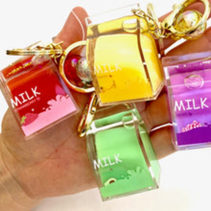 FRUIT MILK KEY CHARM  | 12058 | BC Mini