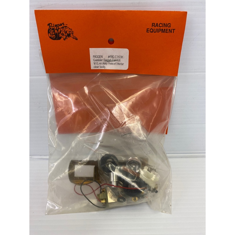 Gambler Sprint Car Kit w/Low amp Homset Motor | RIG C353K | Riggen