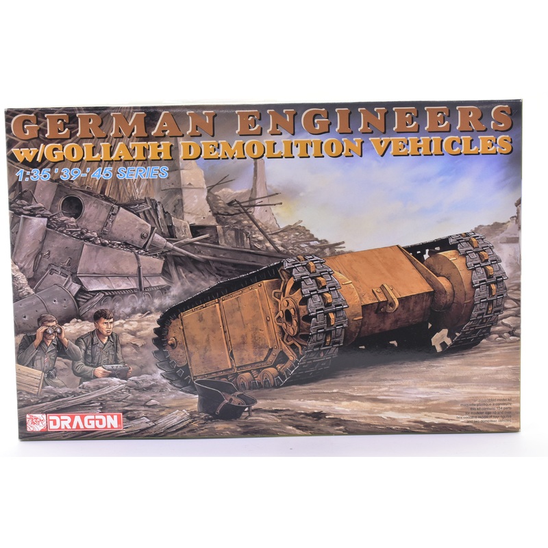 German Engineers w/Golliath Demolition Vehicles 39-'45 Series  1:35 | 6103 | Dragon Model