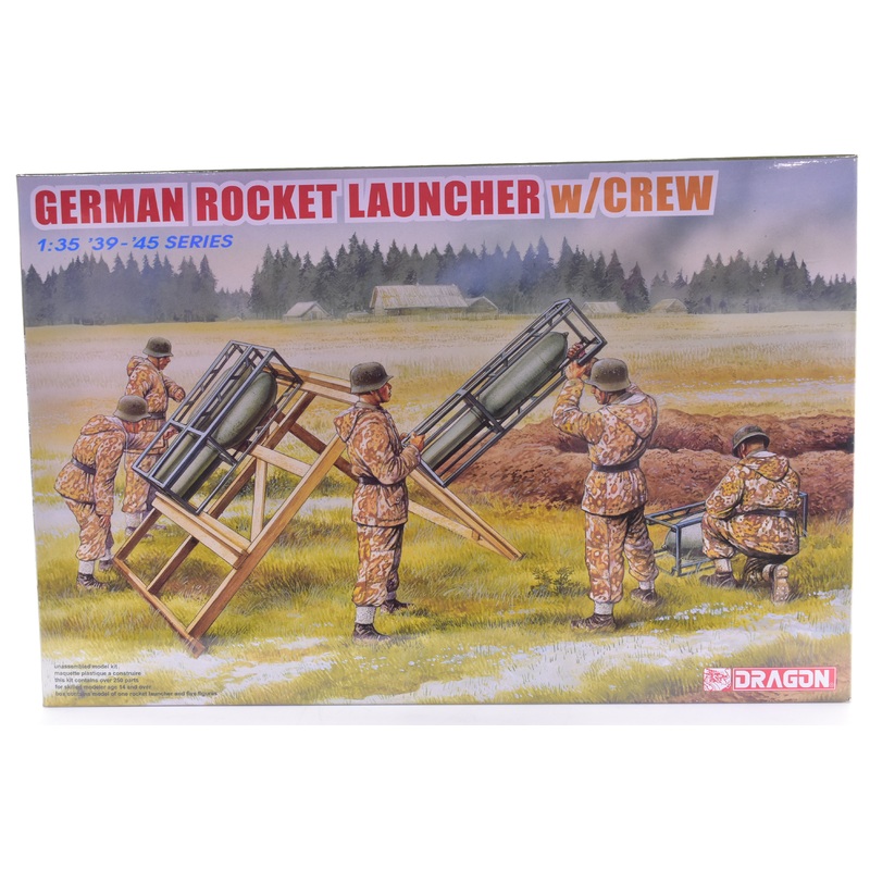 German Rocket Launcher w/Crew  39-'45 Series  1:35 | 6509 | Dragon Model