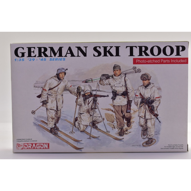 German Sky Troop Photo-Ethed Parts Included 39-'45 Series  1:35 | 6039 | Dragon Model