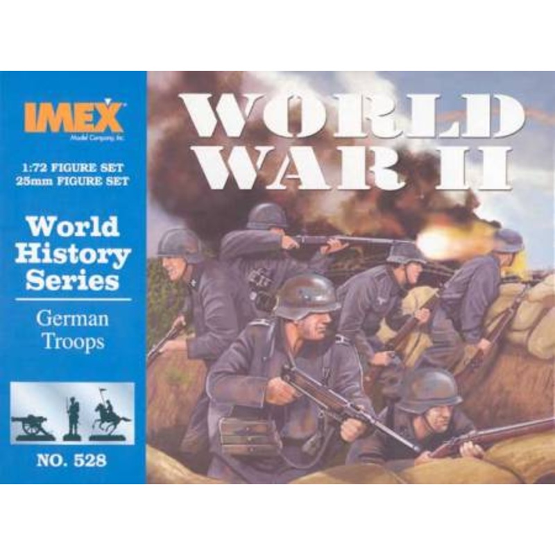 German Troops American World History Series 1:72 Figure Set | 528 | IMEX