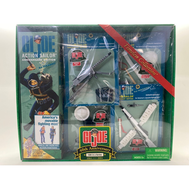 GI Joe Shore Patrol Small Arms Dress Package Set Action Sailor| 80840 |Hasbro