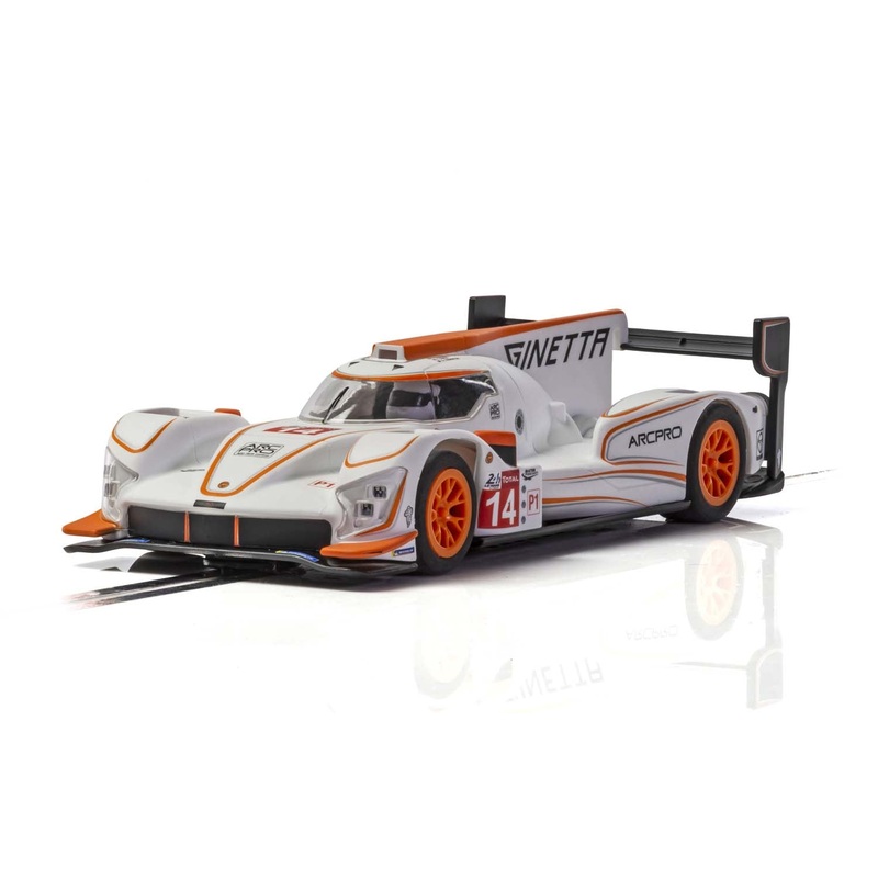 Ginetta G60-LT-P1 No 14 - White/Orange |  C4061 | Scalextric