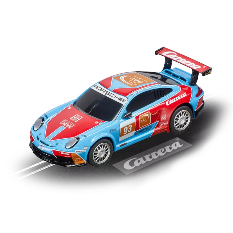 Go Porsche 997 GT3 " Carrera " Light Blue/Red | 20064187 | Carrera Go