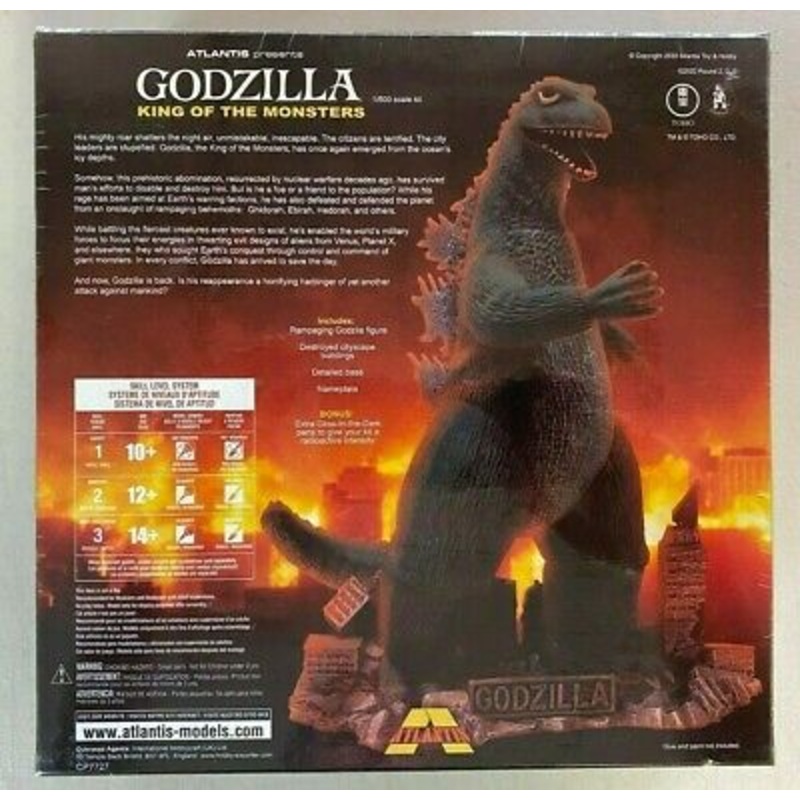 Godzilla Glows in the Dark | ALM466 | Atlantis Model Co.