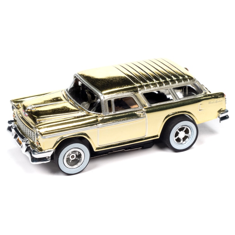 Gold Chrome 1955 Chevrolet Nomad | CP8069 | Auto World