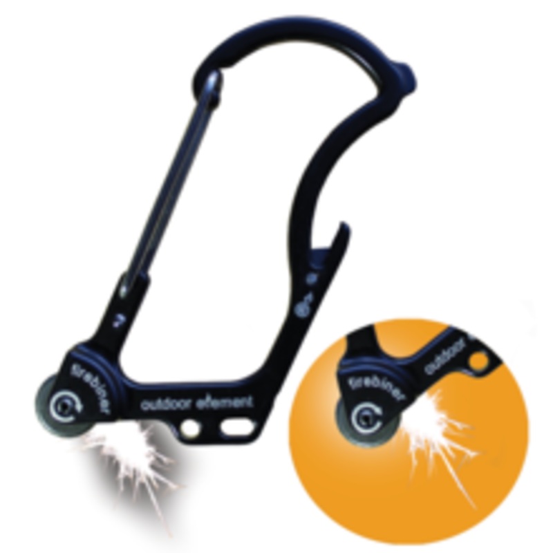 firebiner fire-starter multitool Carabiner | 71960 | Outdoor Element