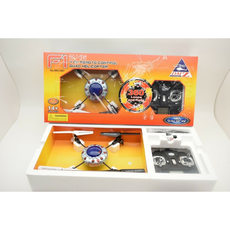 DMZ F-1 2.4G 4CH Remote Control Quad Helicopter | MIC1261 | Heli Quad Series