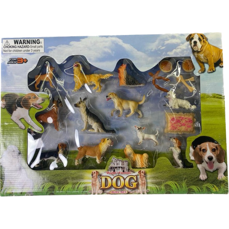 Dog PLayset with 12+ Dogs | IMX49573 | IMEX
