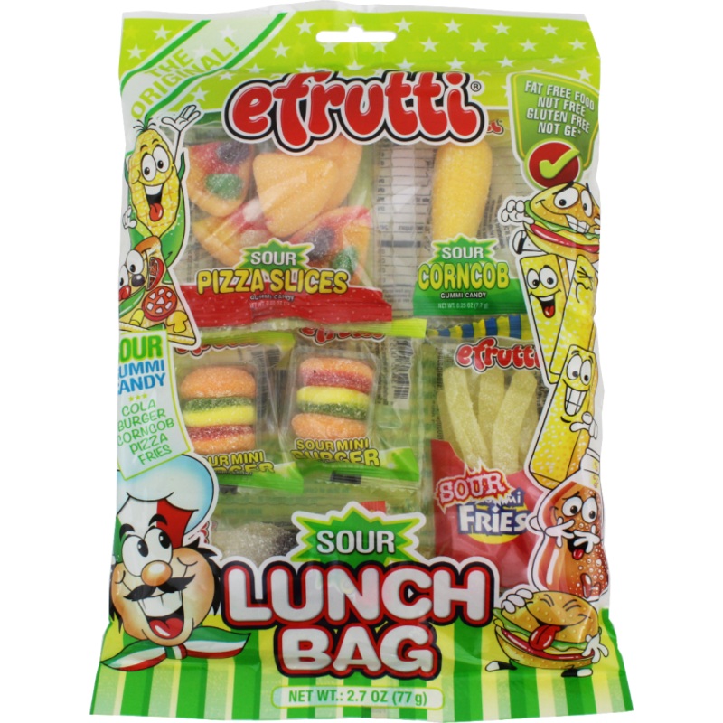 EFRUTTI SOUR 2.7 OZ LUNCH BAG | 46208 | Nassau Candy