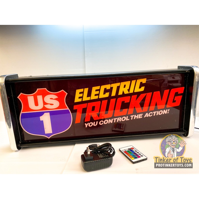 Electric Trucking US1 - You Control The Action! | Light Up Display Sign