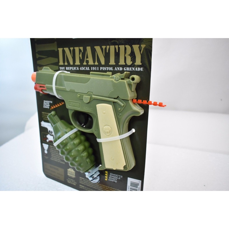 1911 WWII Infantry Pistol & Grenade | 4642 | Parris Toys