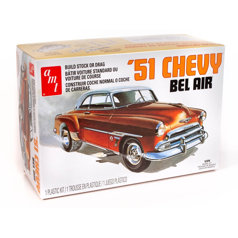 1951 Chevy Bel Air 1:25 Scale Model Kit | AMT862 |  AMT