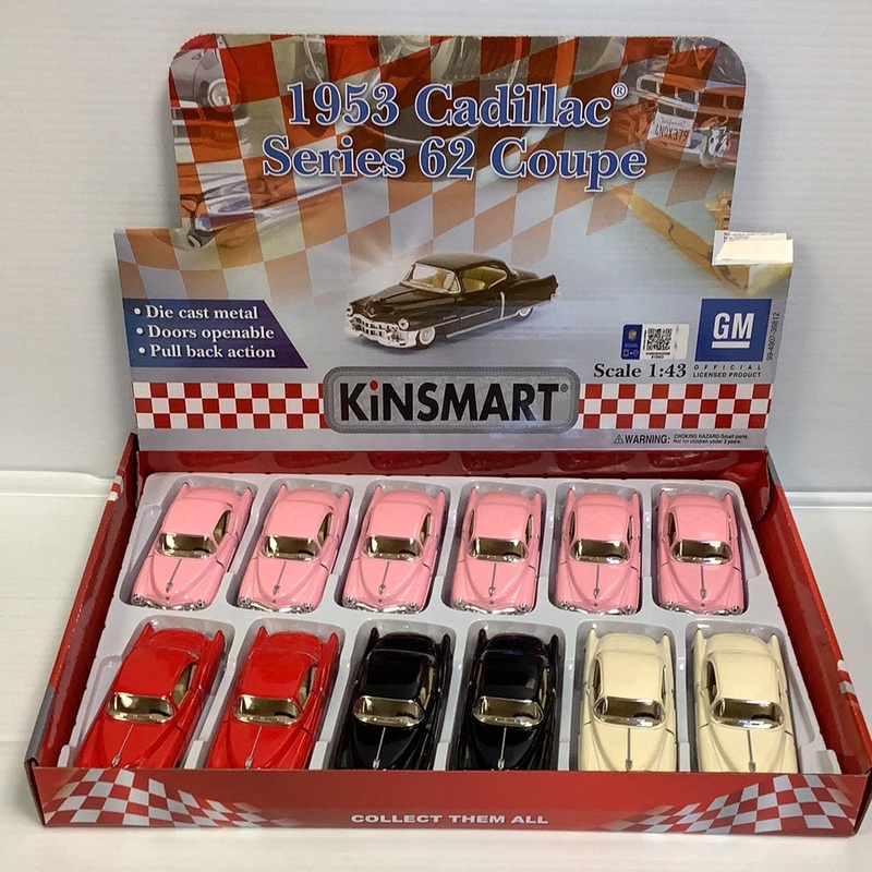 1953 Cadillac Series 62 Coupe | 5339/2D | Kinsmart