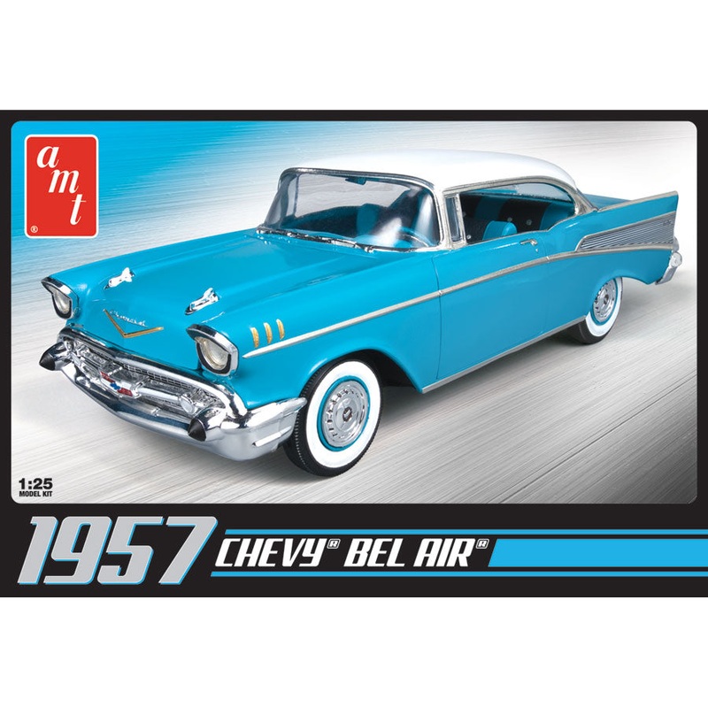 1957 Chevy Bel Air 1:25 Scale Model Kit | AMT638 | AMT