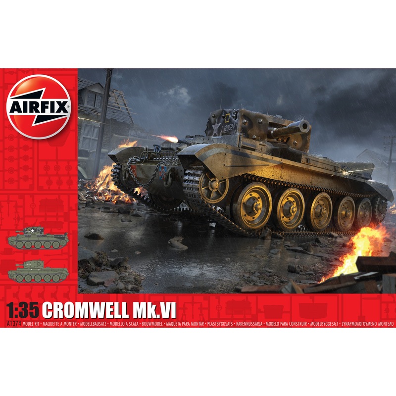 Cruiser Mk.VIII A27M Cromwell Mk.VI | A1374 | Airfix