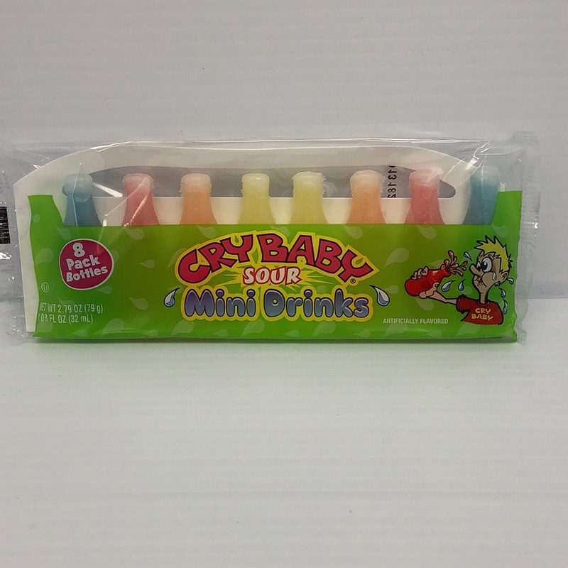 Cry Baby Wax Bottles 8 pack | 36042 | Nassau Candy