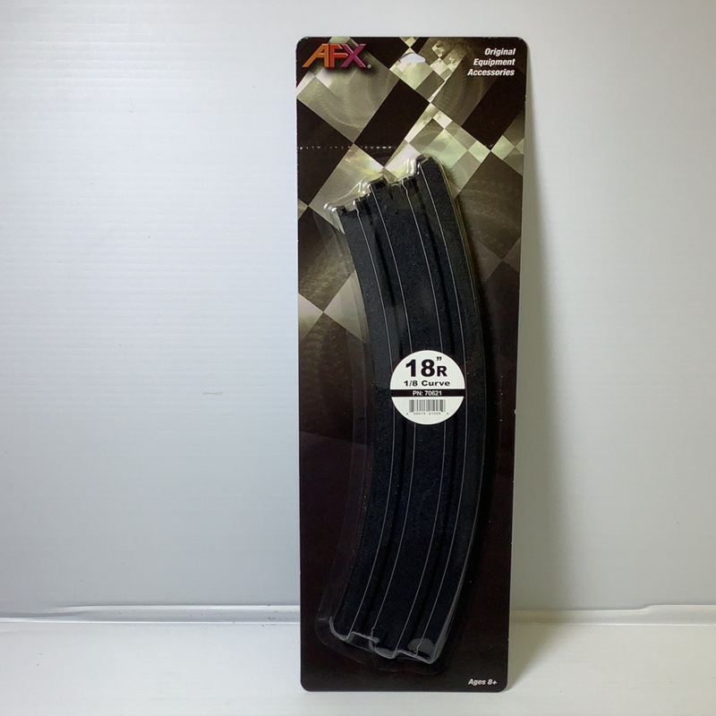 Curve 18 Radius  1/8 curve (2) | 70621 | AFX RaceMaster