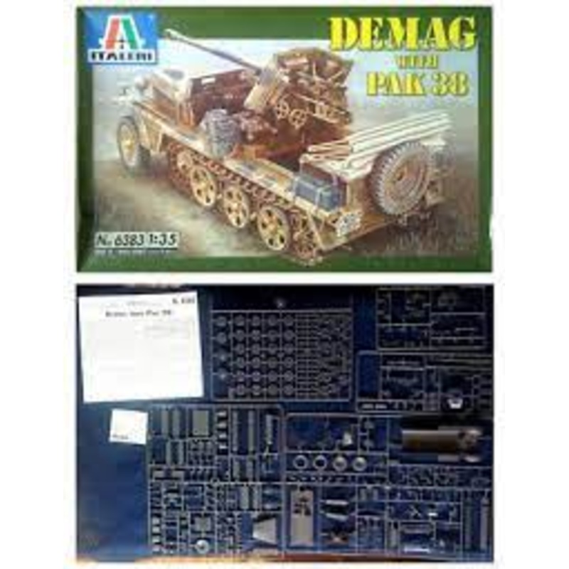 DEMAG with PAK 38 1:35 Scale  | 6383 | Italeri Model. Co