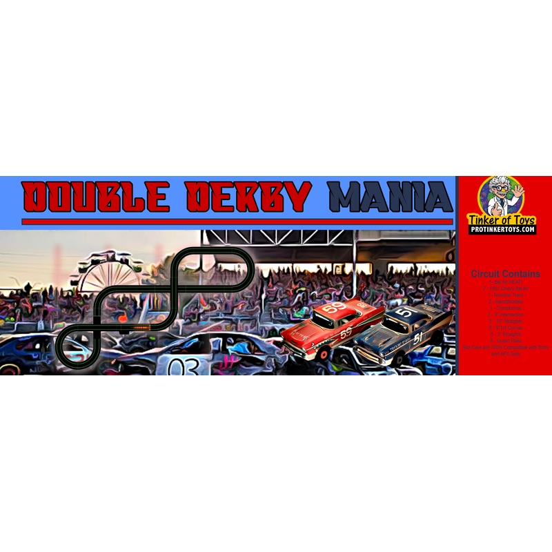 Demolition Derby Track HO Scale | Assorted Sizes | Auto World Track