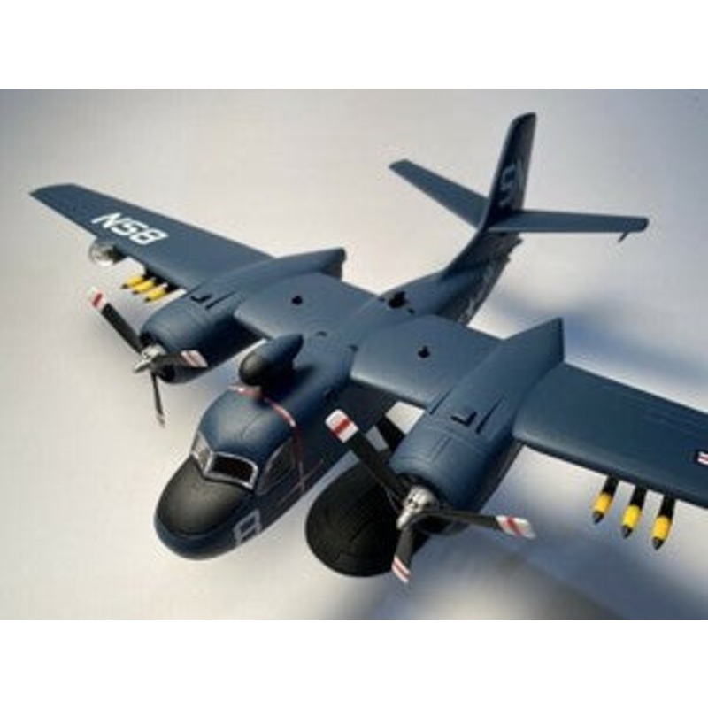 1/54 S2F Hunter Killer US Navy Plastic Model Kit, Skill Level 2 |  AANA145 | Atlantis