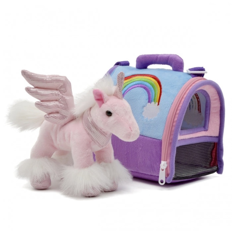 12 8" Pink Pegasus in Carrier | 2316SPK-12 | Unipak