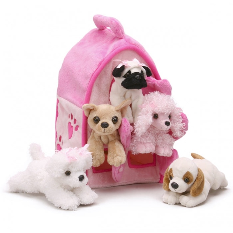 12" Pink Dog House | 7166PD | Unipak