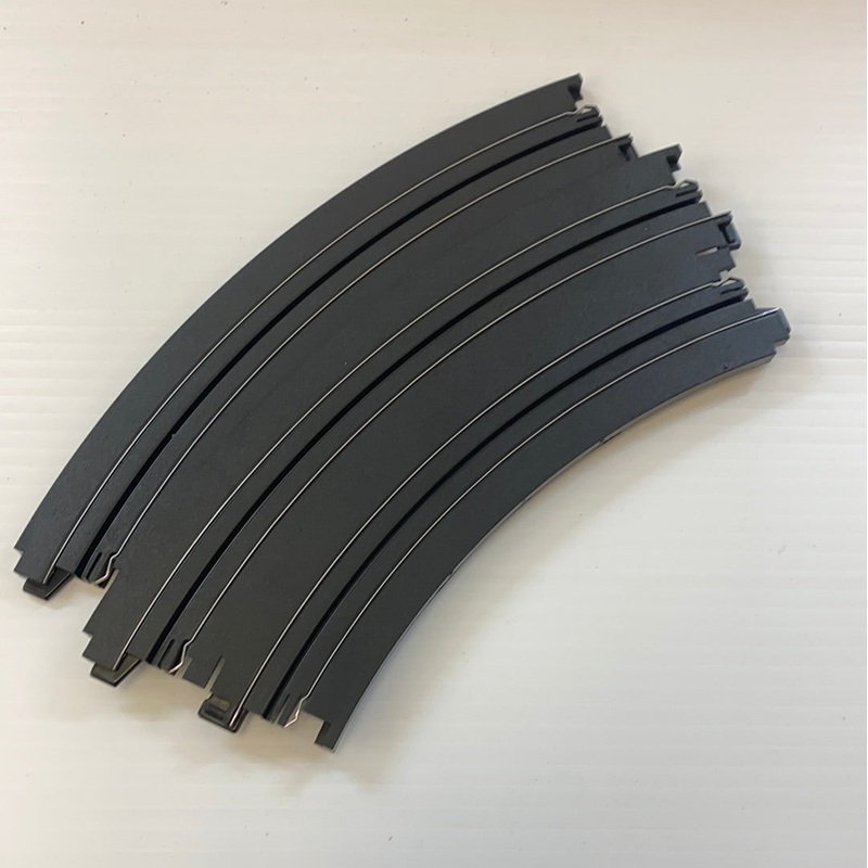 12" Radius 1/8 Curve Track H0003 (2)pk  | H0003 | Auto World Track