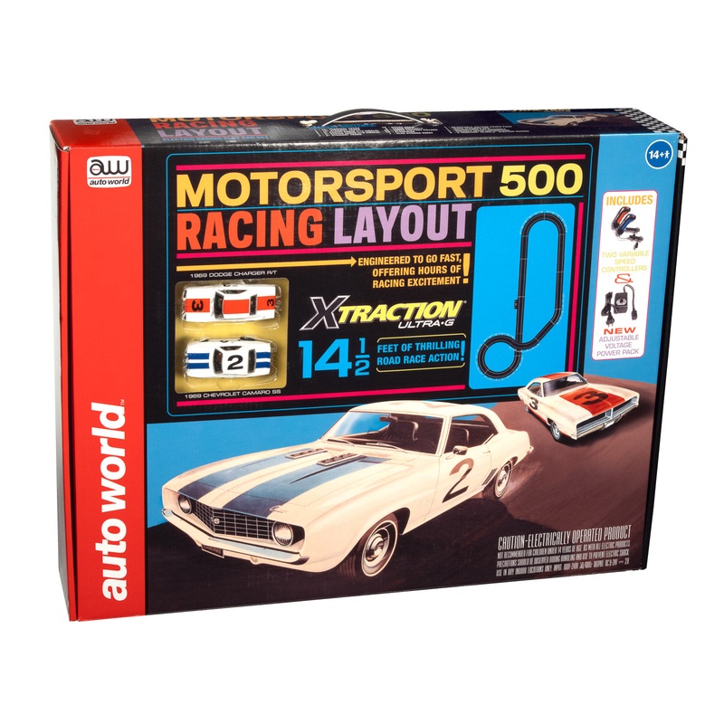 14' Motorsport 500 Slot Race Set | SRS346 | Auto World