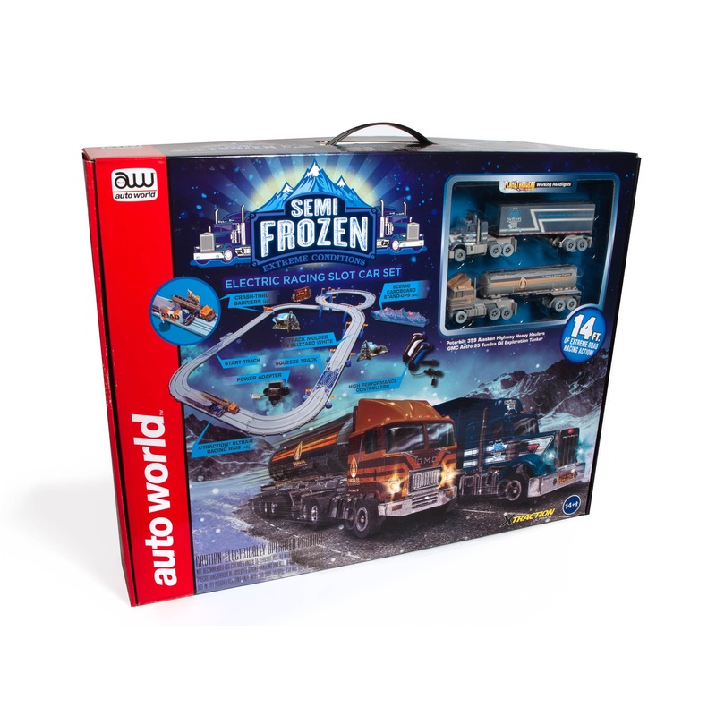 14' Semi-Frozen Extreme Conditions Slot Race Set | SRS339 | Auto World