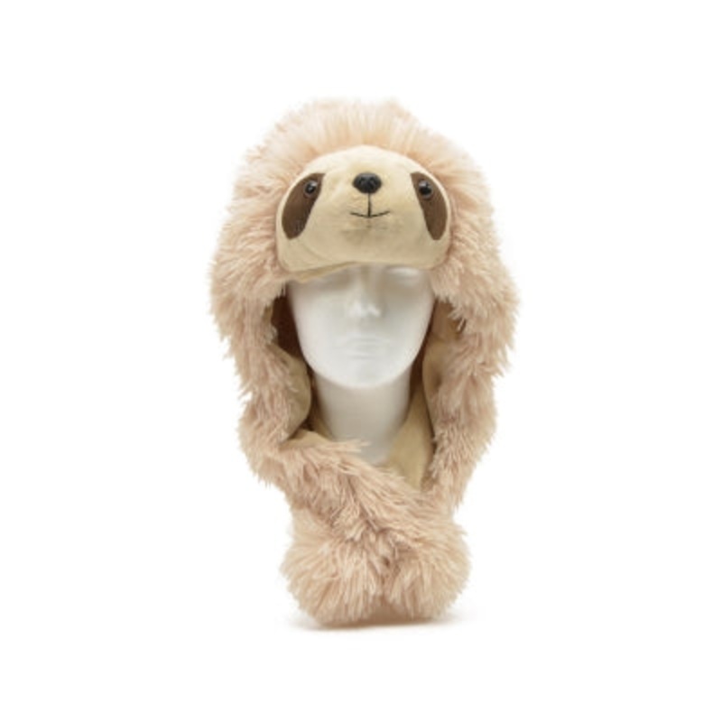 16" Sloth hat w/POMPOM  | 2122SL | Unipak