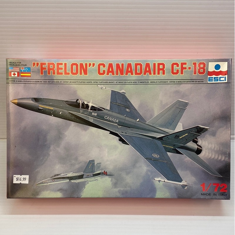 "Frelone" Canadair CF-18 1/72 Scale | 9040 | ESCI Model Company