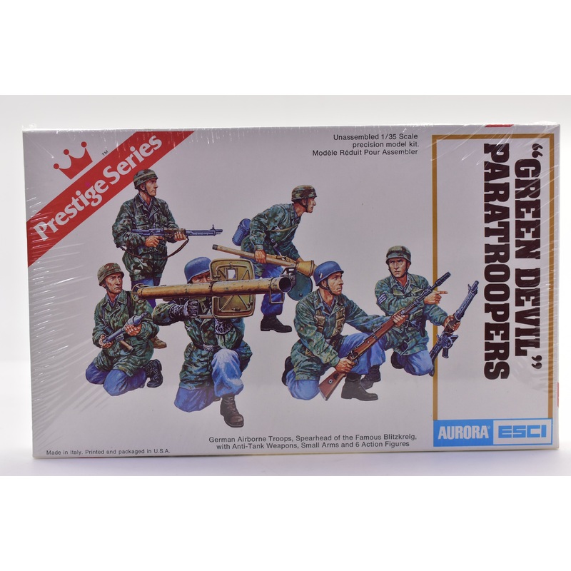 "Green Devil" Paratroopers 1:35 Scale | 6304 | Aurora/ESCI Models