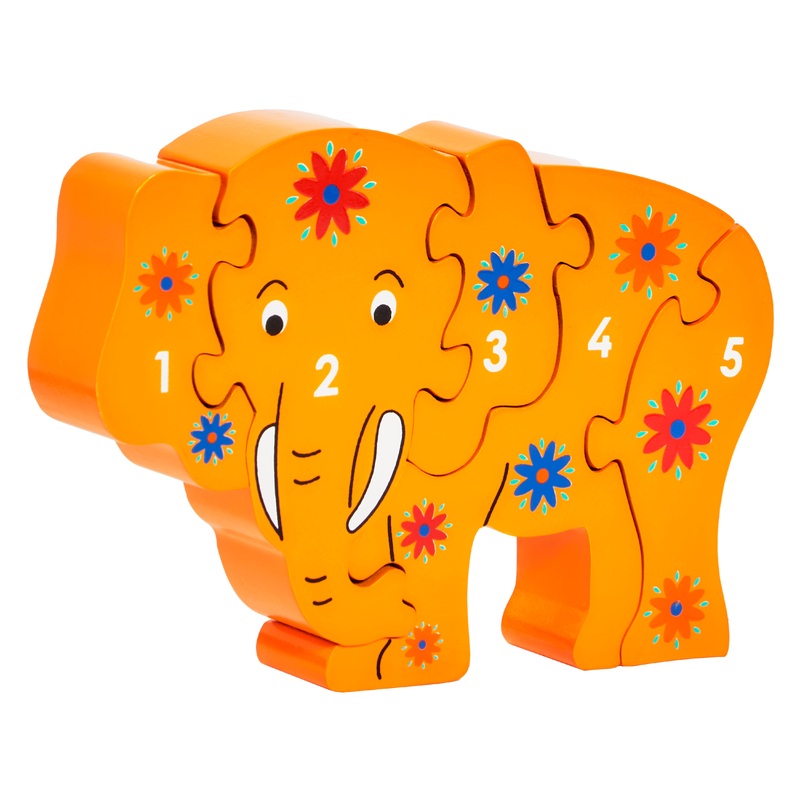 Lanka Kade Yellow Elephant 1-5 Jigsaw - 30th Birthday Limited Edition