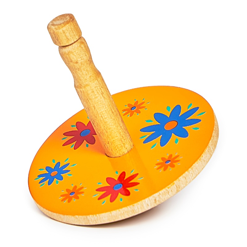 Lanka Kade Yellow flower spinning top - 30th Birthday Limited Edition