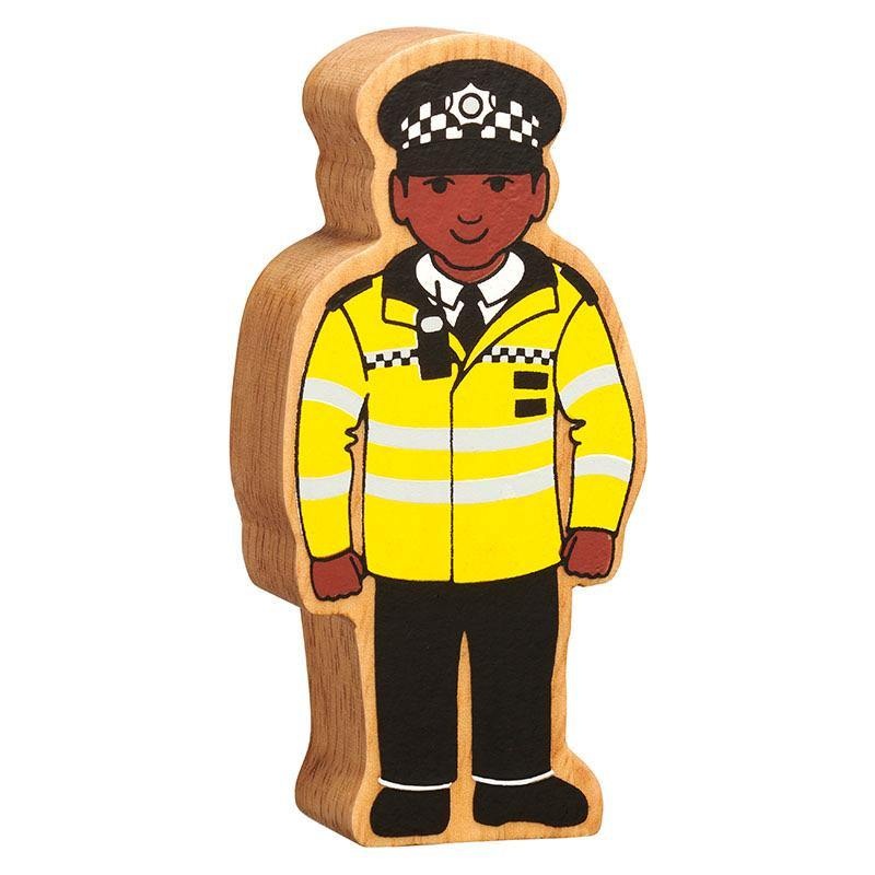 Lanka Kade Natural Yelllow & Black Policeman - Black Skin