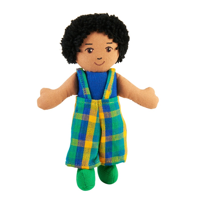 Lanka Kade Boy Doll - Brown Skin Black Hair