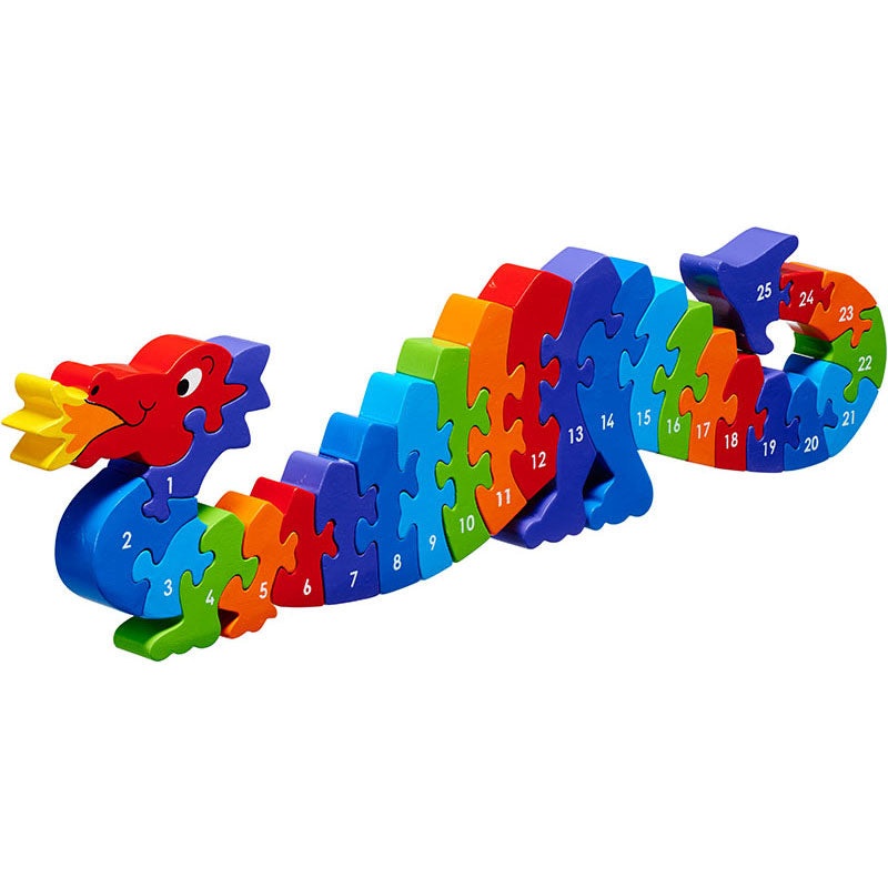 Lanka Kade Dazzle the Dragon 1-25 Jigsaw