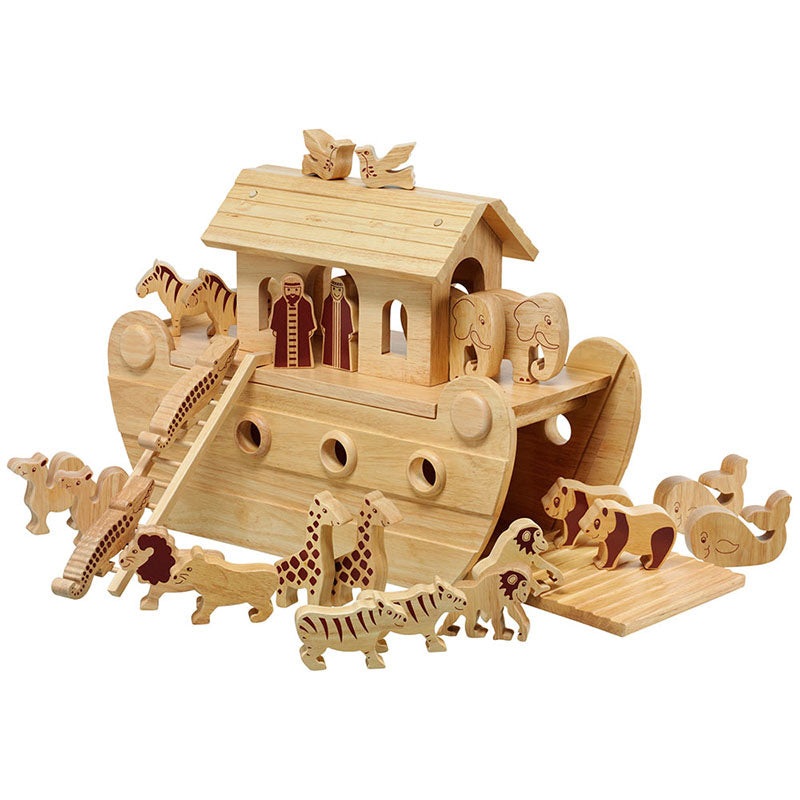Lanka Kade Deluxe Noahs Ark with 24 Natural Characters