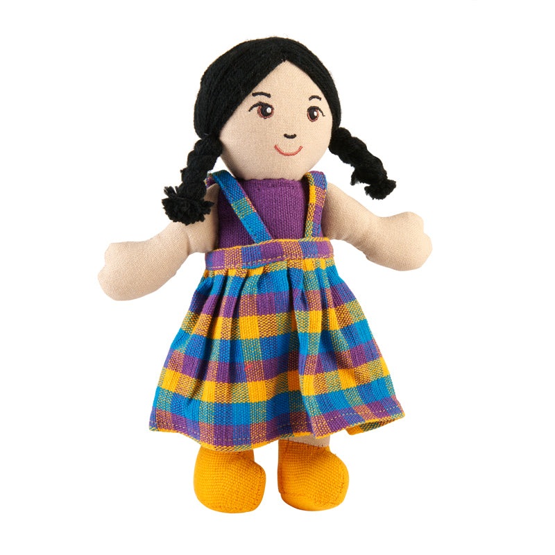 Lanka Kade Girl Doll - Asian White Skin Black Hair