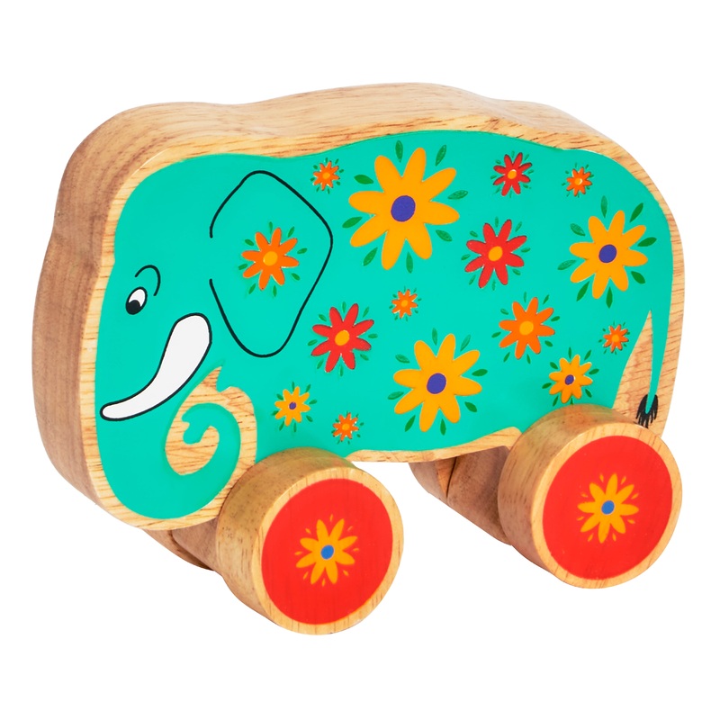 Lanka Kade Green Elephant Push Along - 30th Birthday Limited Edition