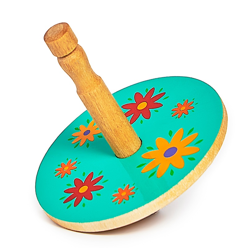 Lanka Kade Green flower spinning top - 30th Birthday Limited Edition